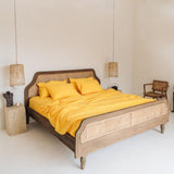 "Bright yellow sheet set - True Things"