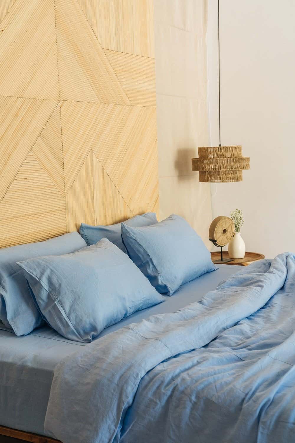 Cornflower blue duvet cover – True Things