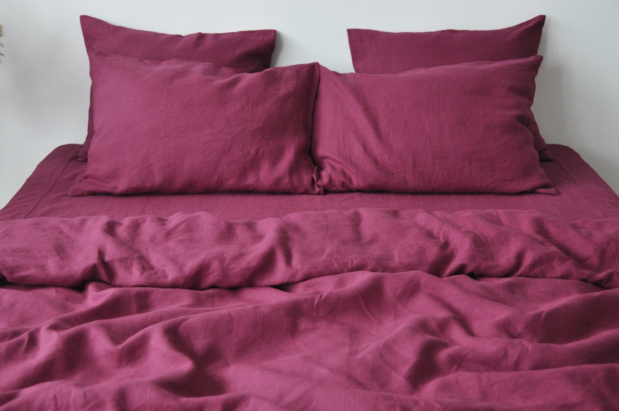 Lilac 100% Flax Linen Sheet Set – Bed Threads
