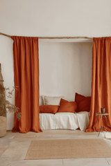 Terracotta curtains