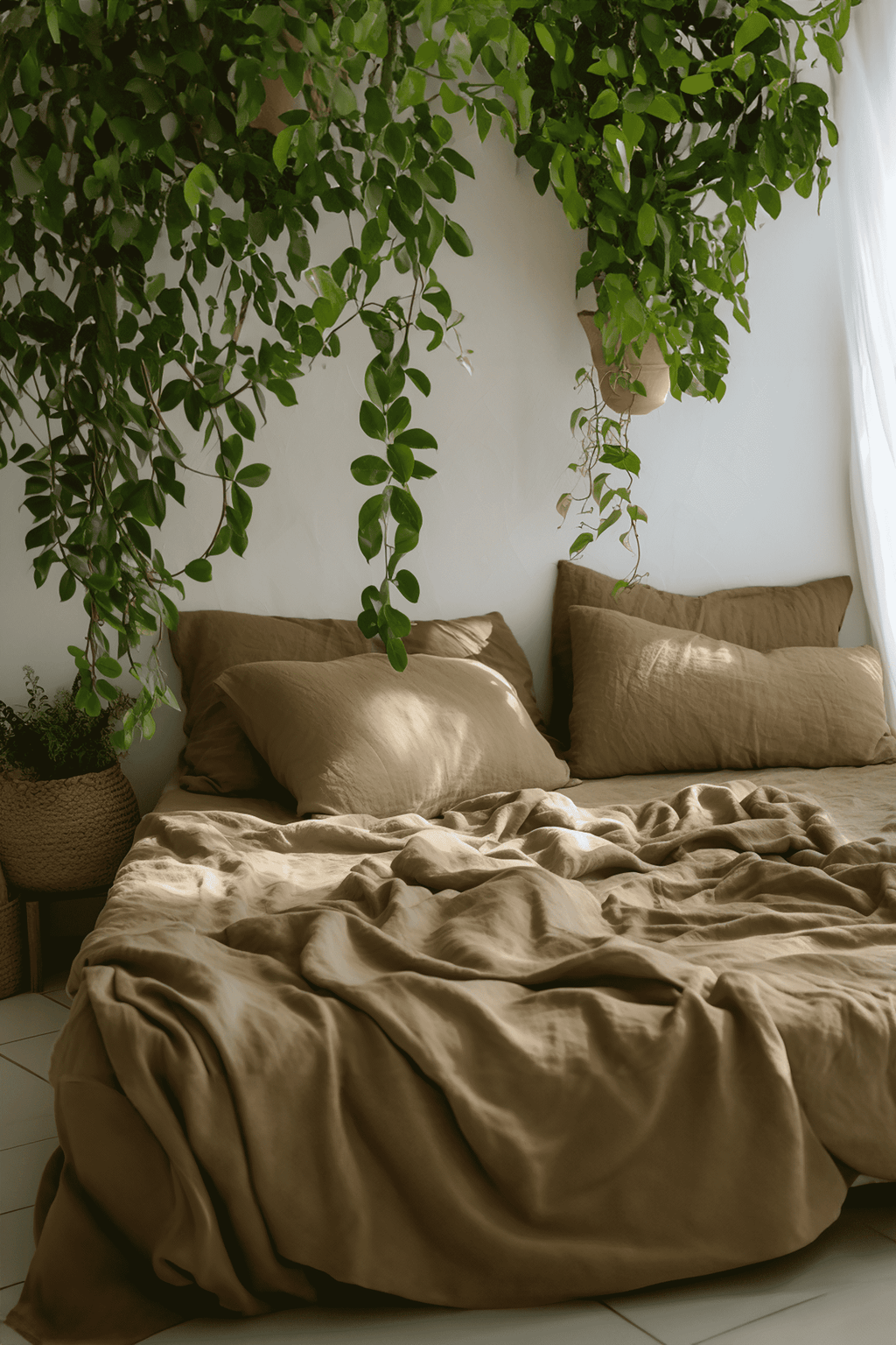 Taupe pillowcase