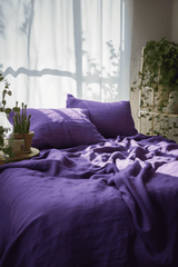Violet pillowcase