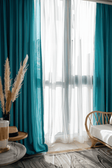 Sea wave curtains