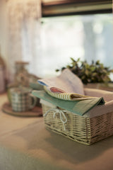 Caramel tablecloth