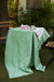 Sage green tablecloth