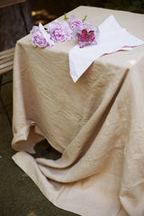 Caramel tablecloth