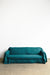 Teal sofa slipcover