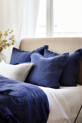 Housse de coussin Oxford Indigo