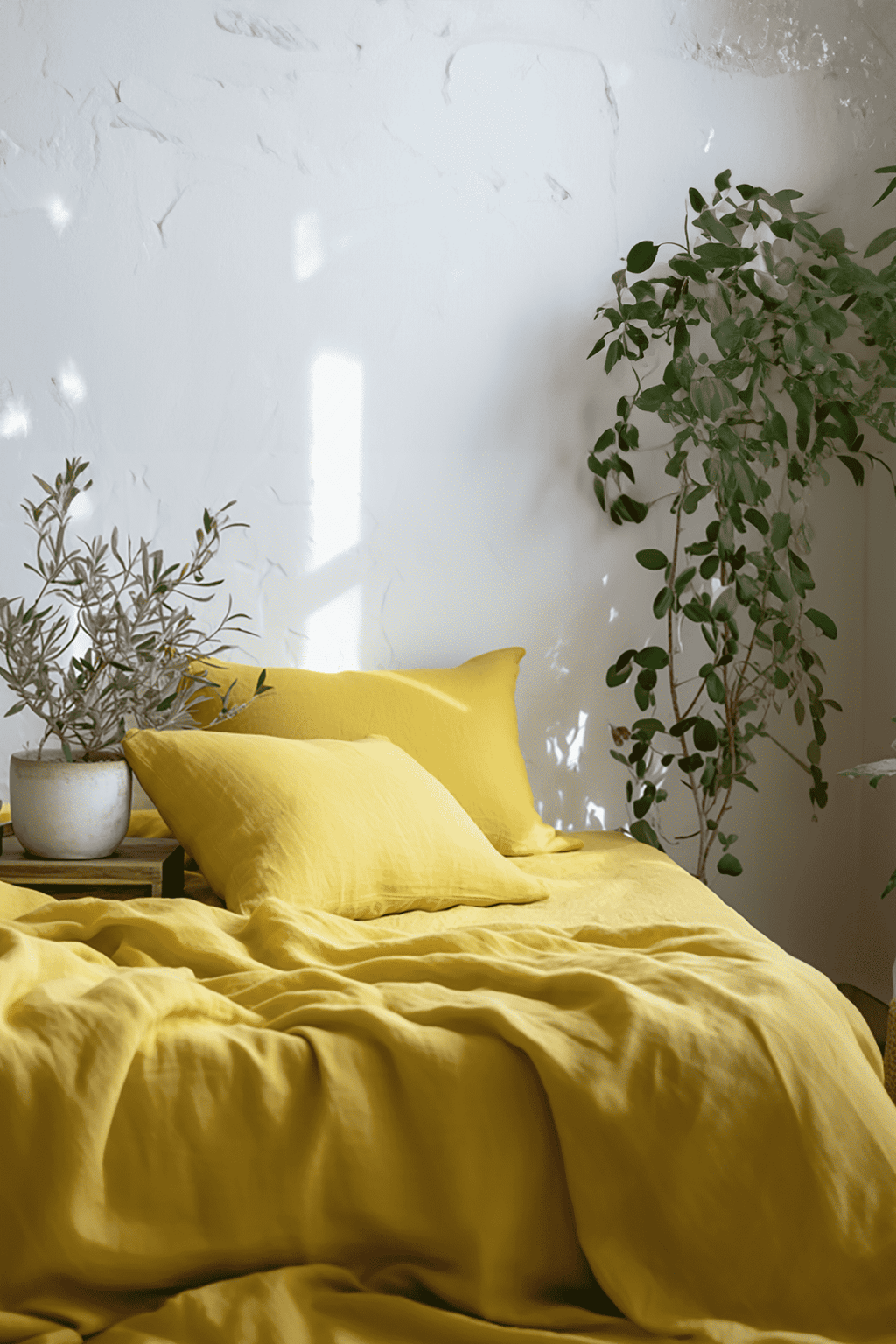 Lemon yellow heavy weight flat sheet