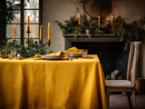 Turmeric tablecloth