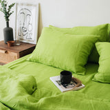 Chartreuse green duvet cover Duvet covers True Things 