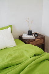 Chartreuse green duvet cover Duvet covers True Things 