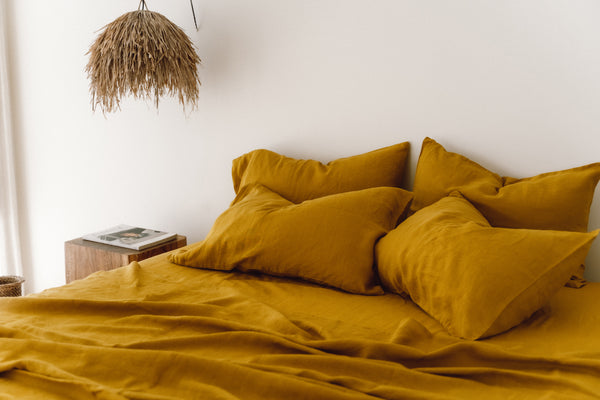 Drap plat ocre