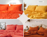 Linen duvet_cover with or without pillowcases