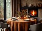 Cinnamon tablecloth