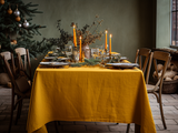 Turmeric tablecloth