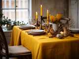 Turmeric tablecloth