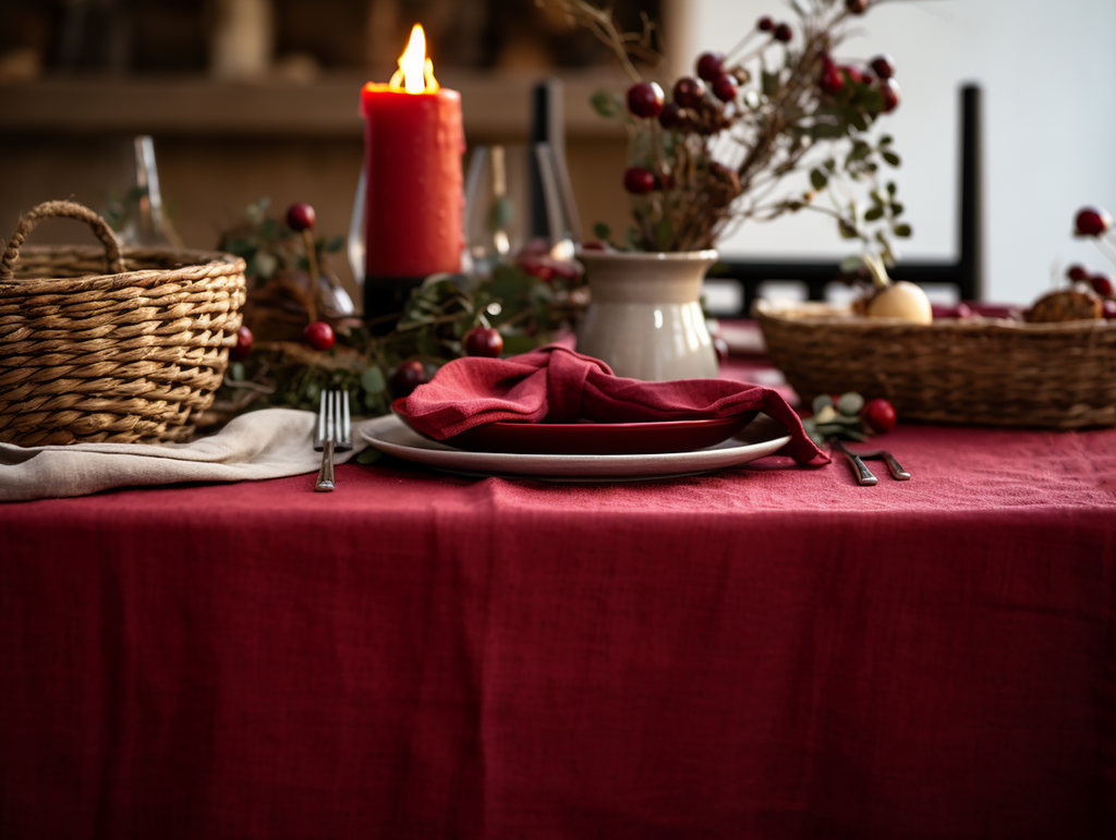 Nappe marron