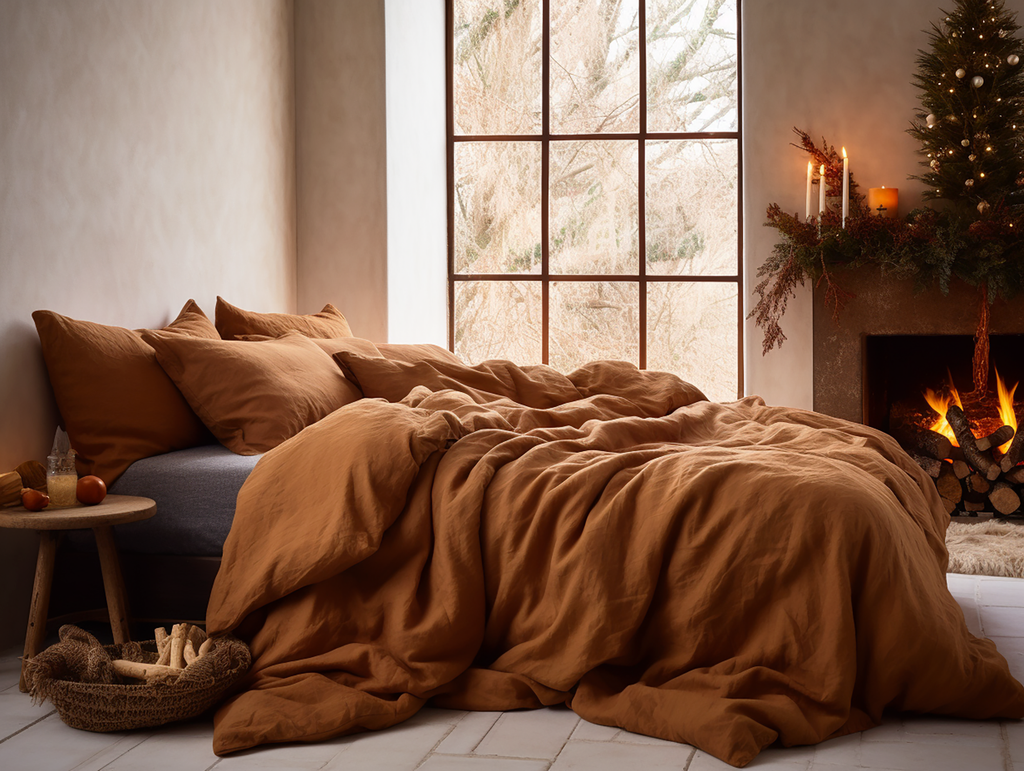 Christmas Cinnamon duvet cover