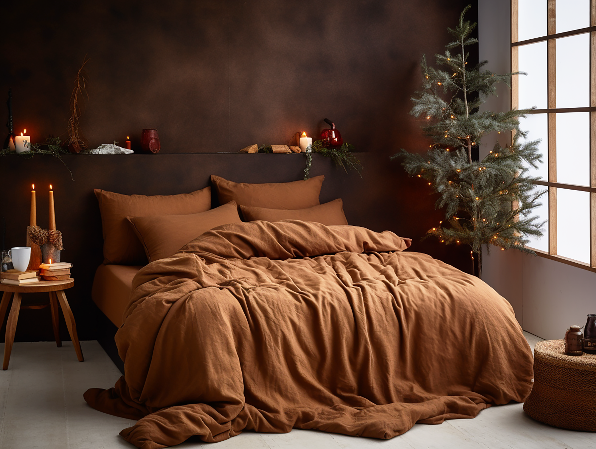 Christmas Cinnamon duvet cover