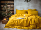 Christmas Turmeric duvet cover