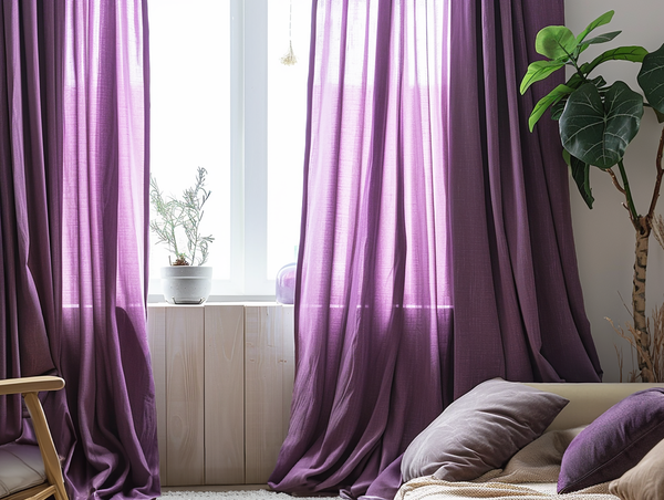 Orchid curtains