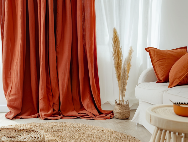 Terracotta curtains
