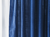 Royal blue curtains