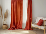 Terracotta curtains