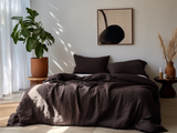 Brown duvet cover