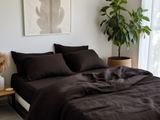 Brown duvet cover