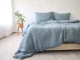 Dusty blue pillowcase