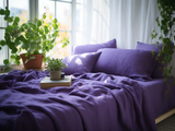 Violet pillowcase