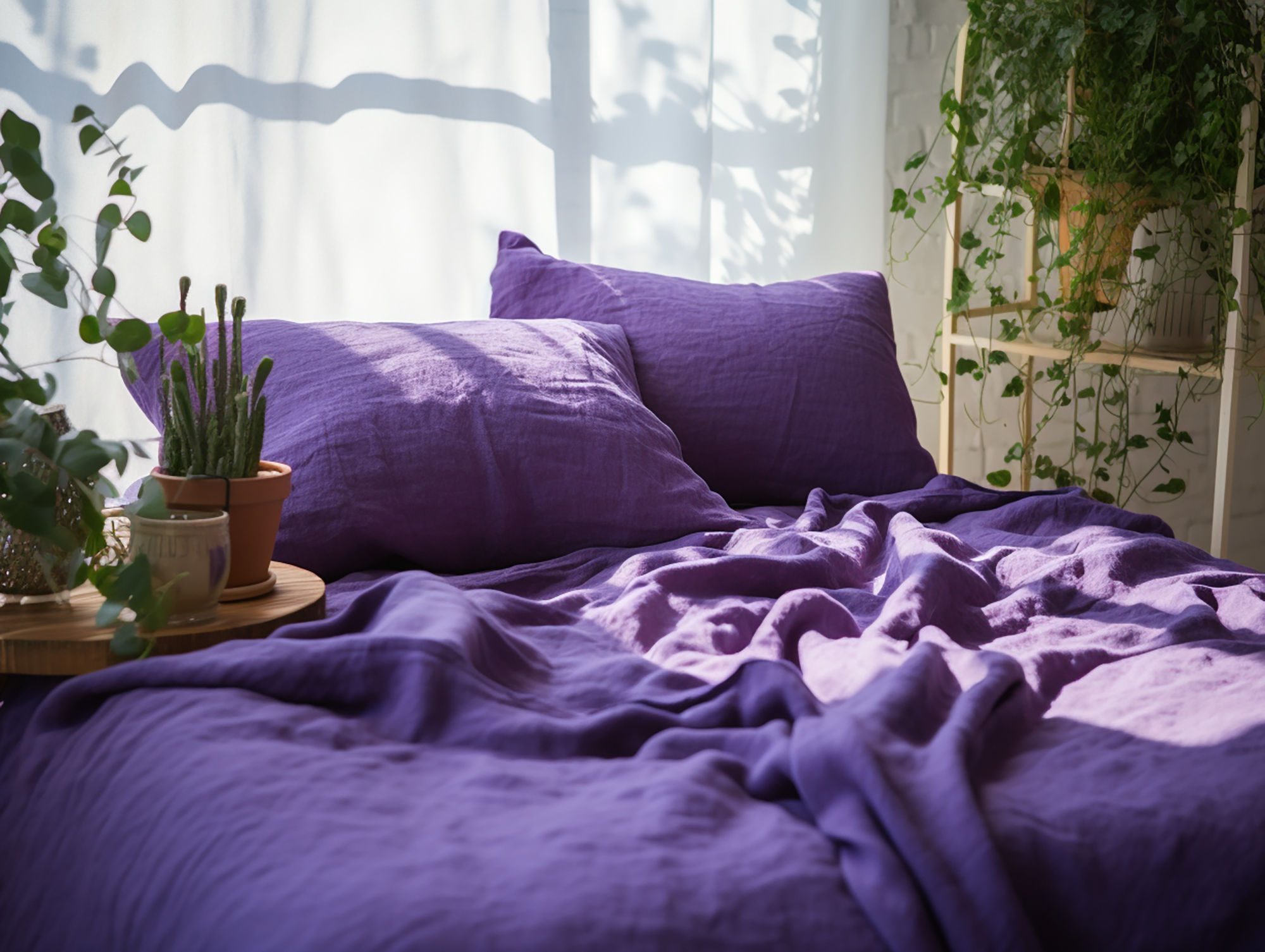 Violet sheet set