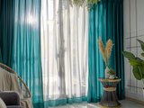 Sea wave curtains
