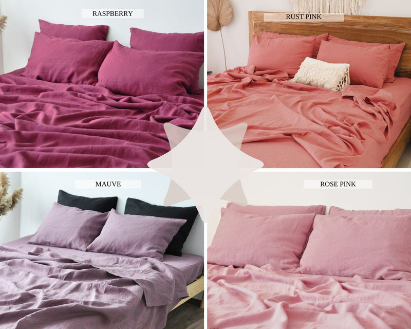Linen sheet set