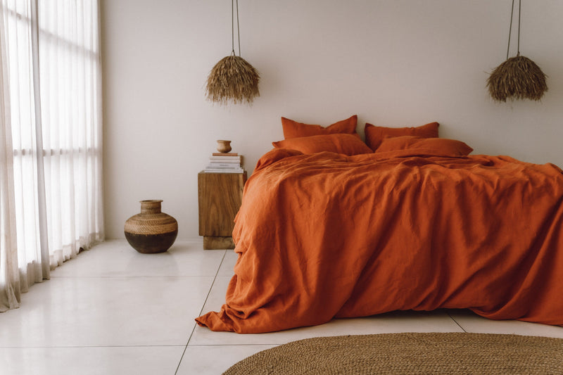 "Burnt orange duvet cover Duvet covers True Things "