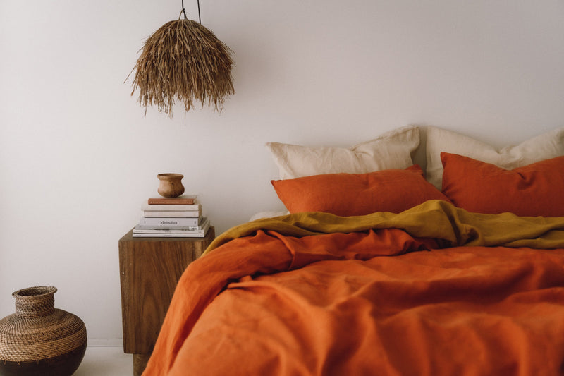 "Burnt orange duvet cover Duvet covers True Things "