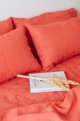 "Coral pillowcase - True Things"