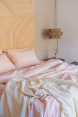 "Blush pink duvet cover - True Things"