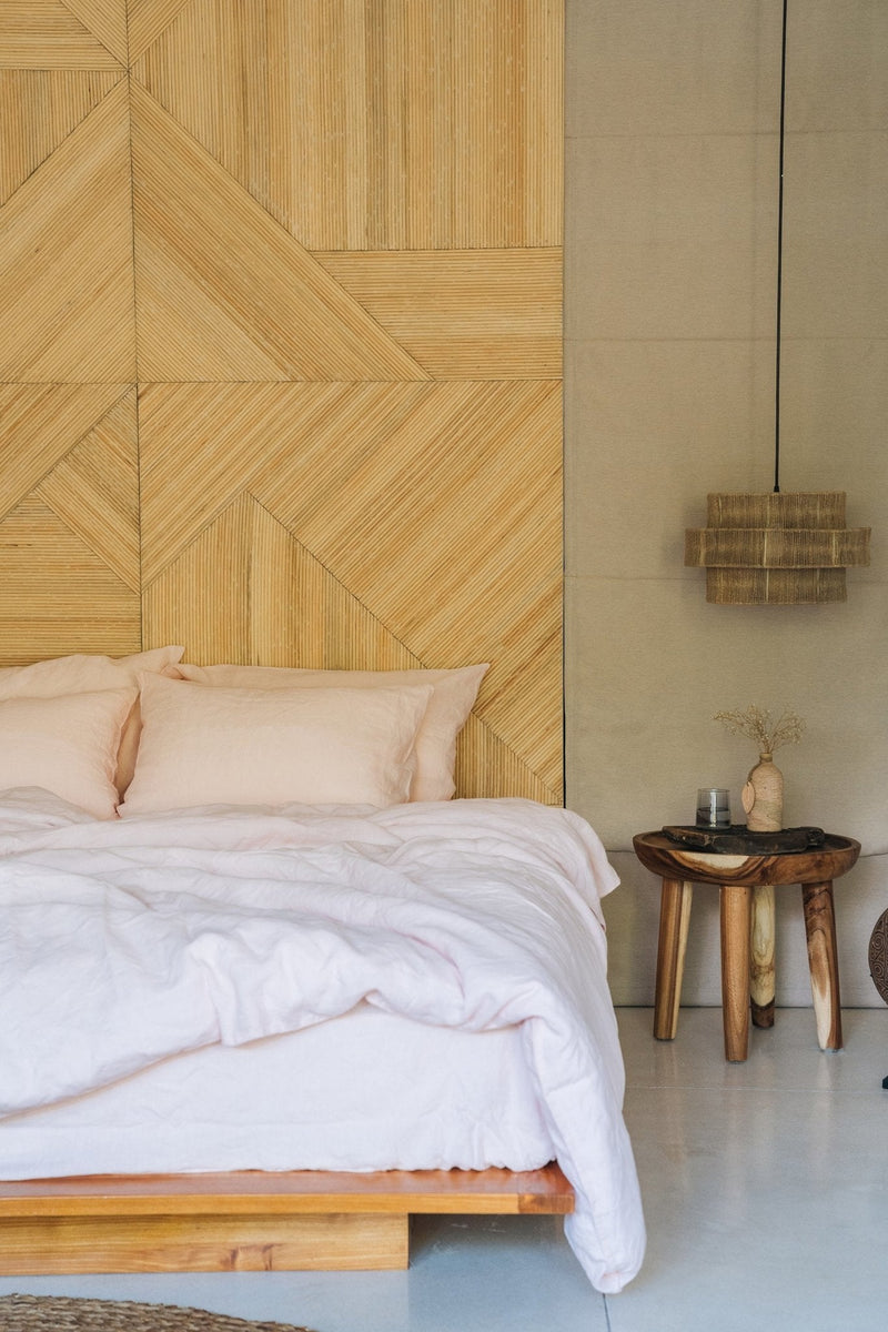 "Blush pink duvet cover - True Things"