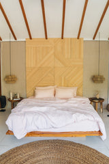 "Blush pink duvet cover - True Things"