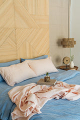 "Cornflower blue duvet cover - True Things"