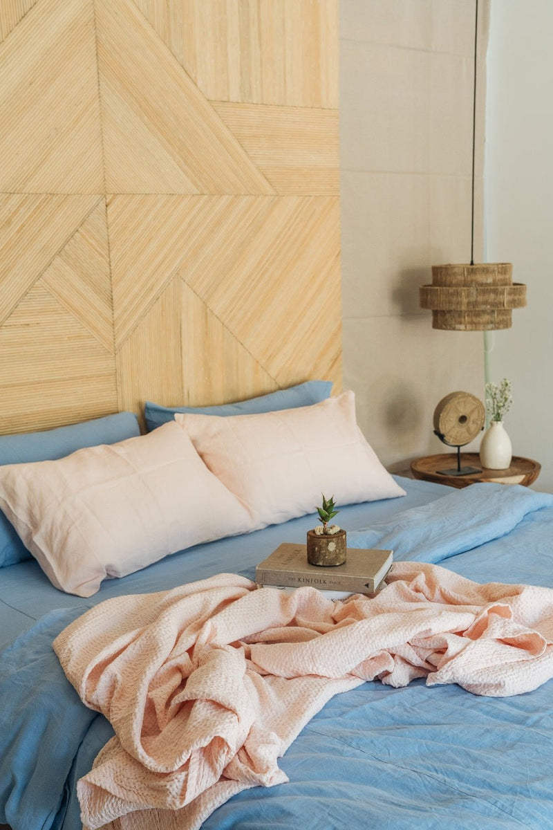 "Cornflower blue duvet cover - True Things"