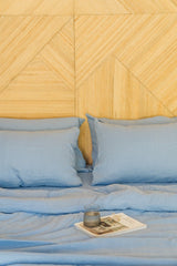 "Cornflower blue duvet cover - True Things"