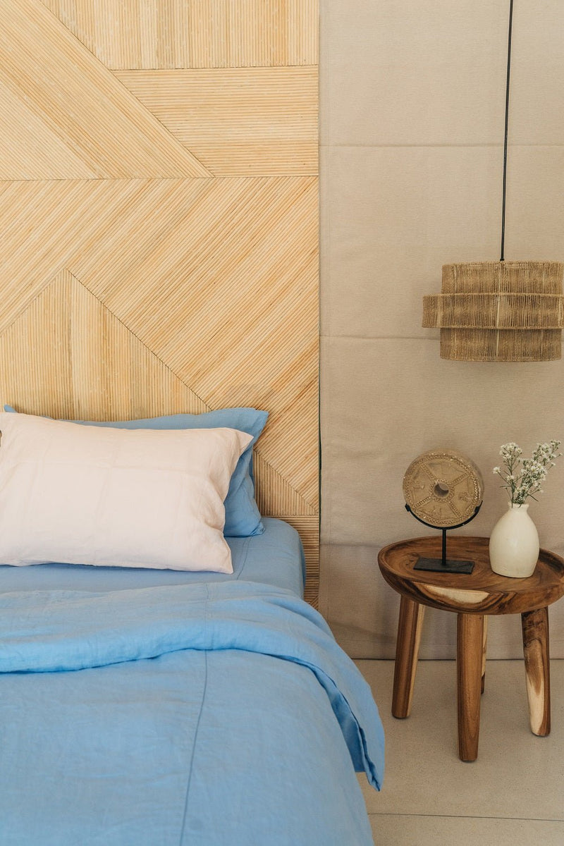 "Cornflower blue duvet cover - True Things"