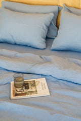 "Cornflower blue duvet cover - True Things"
