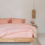 "Peach duvet cover - True Things"