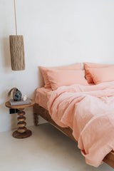 "Peach duvet cover - True Things"