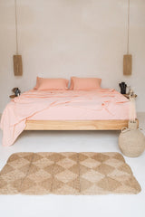 "Peach sheet set - True Things"